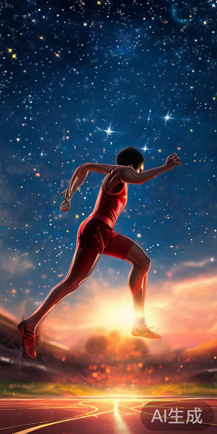 运动如同星空中最亮的星，指引着追梦者不断追求卓越。